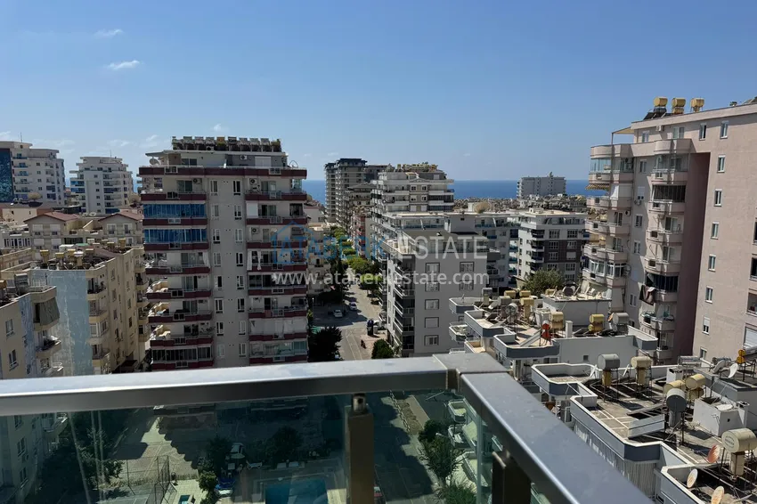 Purchase 2+1 apartment with sea view in Mahmutlar — Tuesday market area 14 