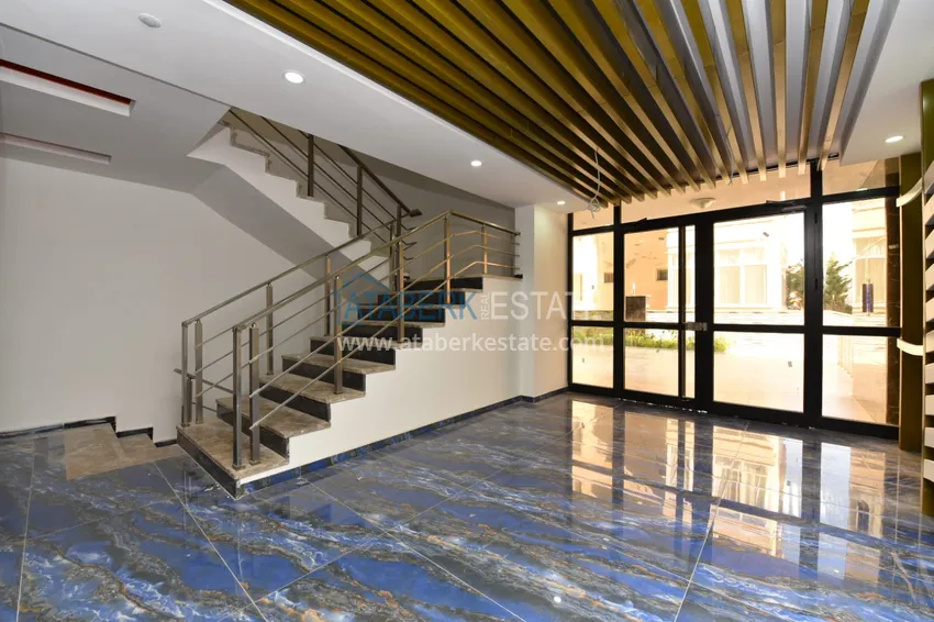 2+1 apartment with sea view in Mahmutlar — Tuesday market area 14 