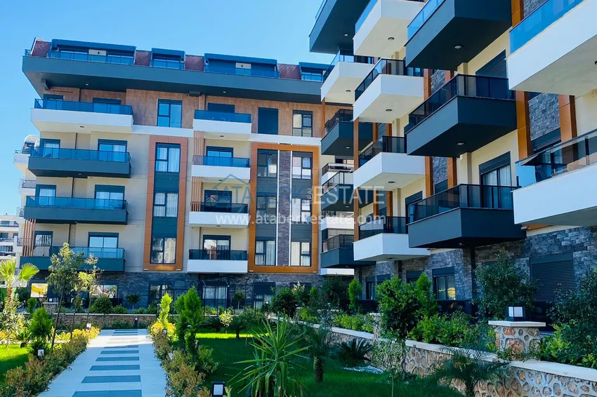 One bedroom apartment in Alanya, Oba district - furnished and with a glazed balcony  18 