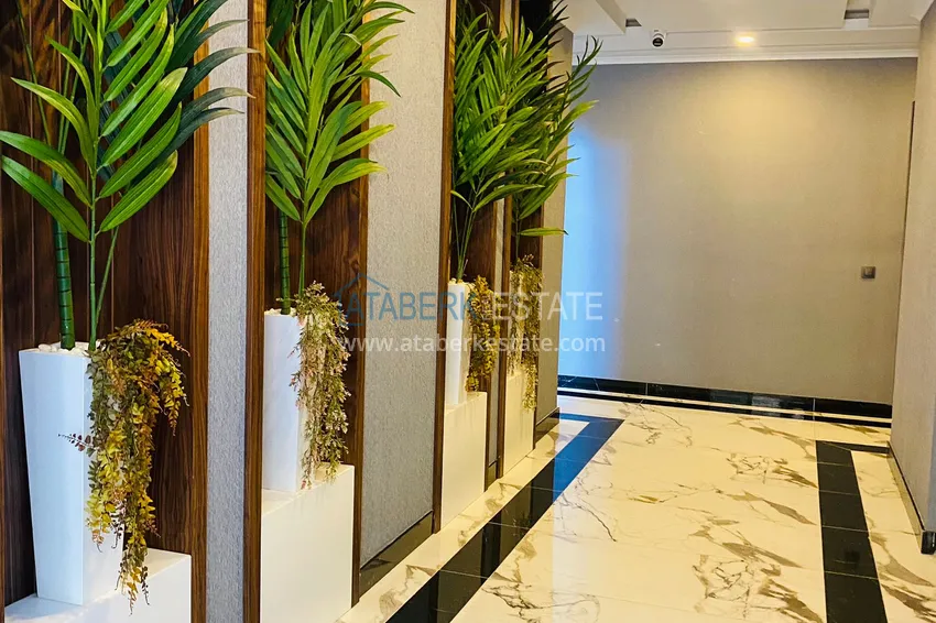 One bedroom apartment in Alanya, Oba district - furnished and with a glazed balcony  19 