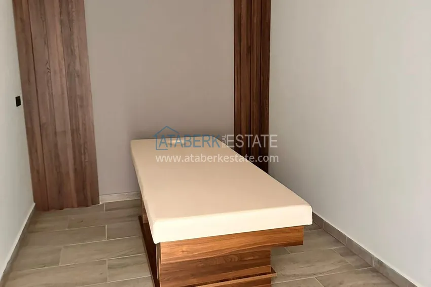 2+1 apartment with sea view in Kargicak on the beachfront 17