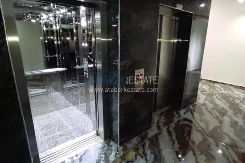 2+1 apartment with sea view in Mahmutlar — Tuesday market area 16 