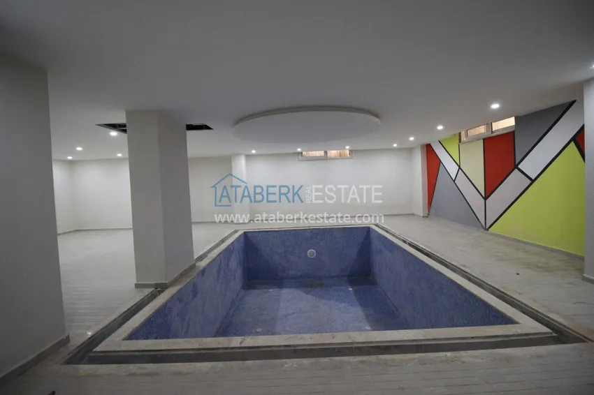 2+1 apartment with sea view in Mahmutlar — Tuesday market area 17 