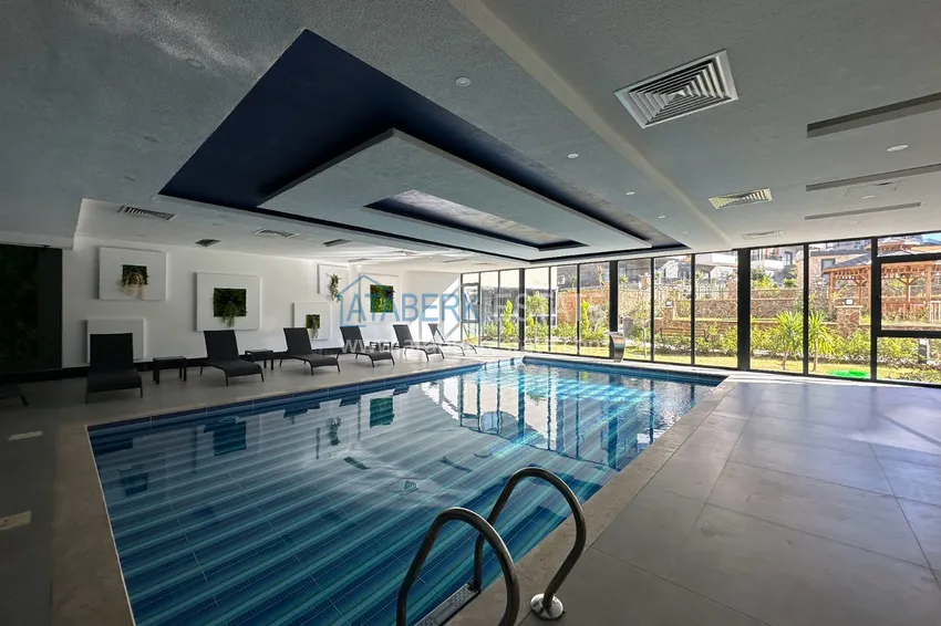 One bedroom apartment in Alanya, Oba district - furnished and with a glazed balcony  21 