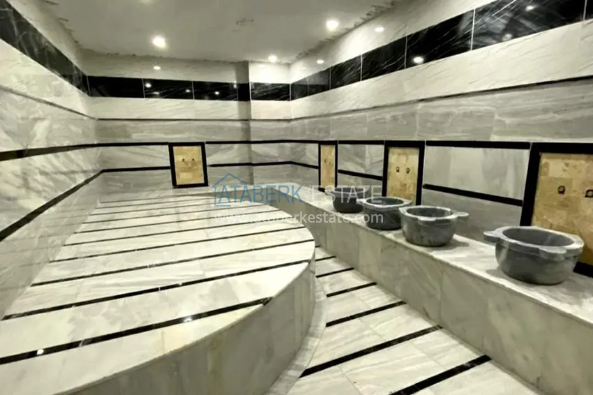 2+1 apartment with sea view in Mahmutlar — Tuesday market area 18 