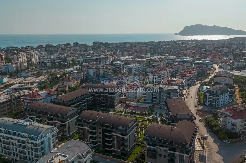 One bedroom apartment in Alanya, Oba district - furnished and with a glazed balcony  2 