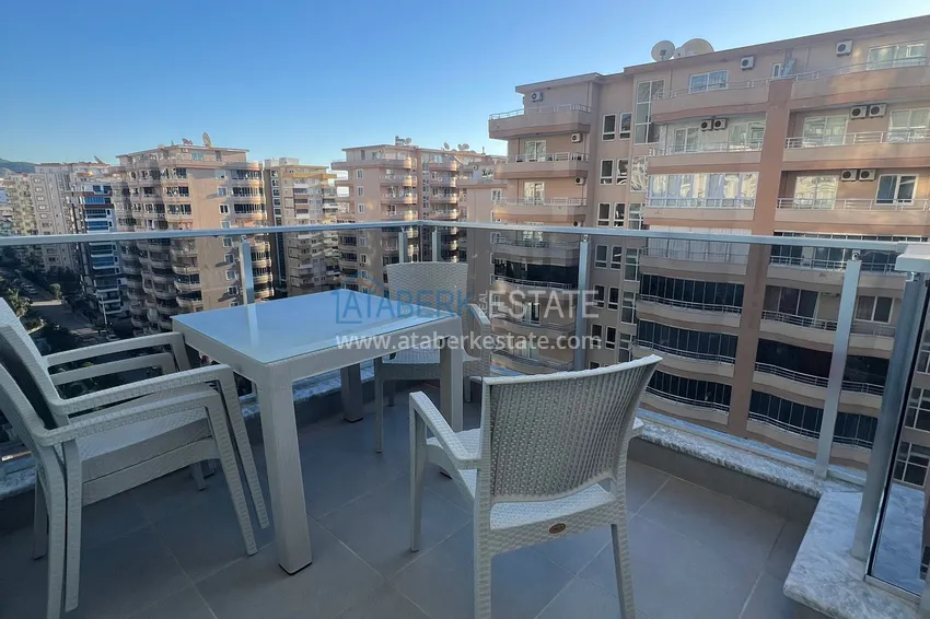 Purchase Furnished three-room apartment in Mahmutlar — in a resort-style complex 20