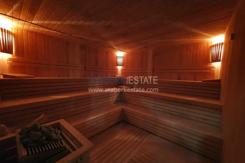 2+1 apartment with sea view in Mahmutlar — Tuesday market area 20 