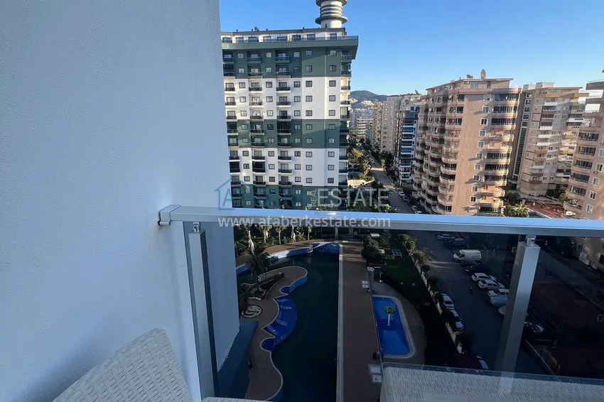 Purchase Furnished three-room apartment in Mahmutlar — in a resort-style complex 21