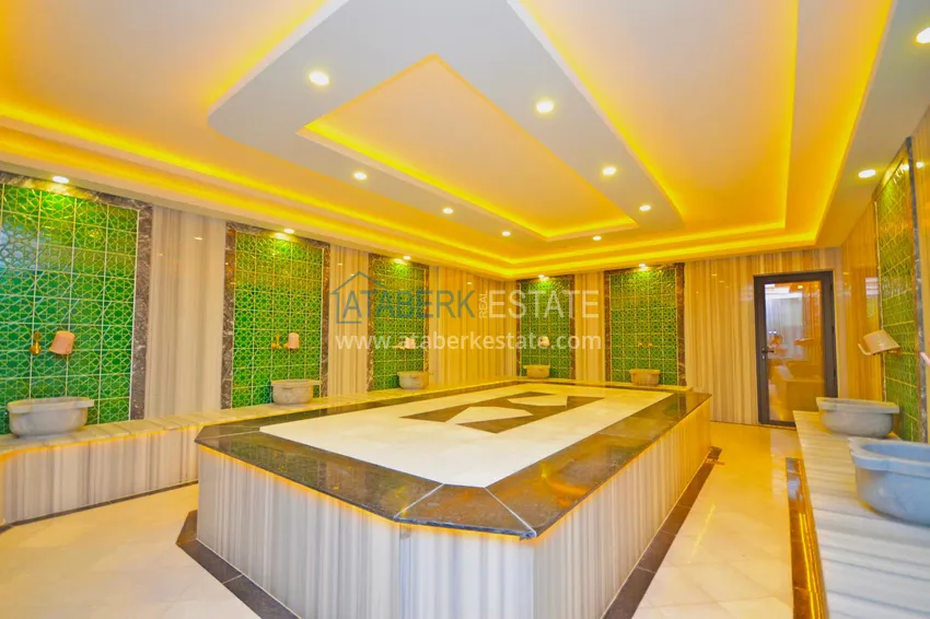 One bedroom apartment in Alanya, Oba district - furnished and with a glazed balcony  25 