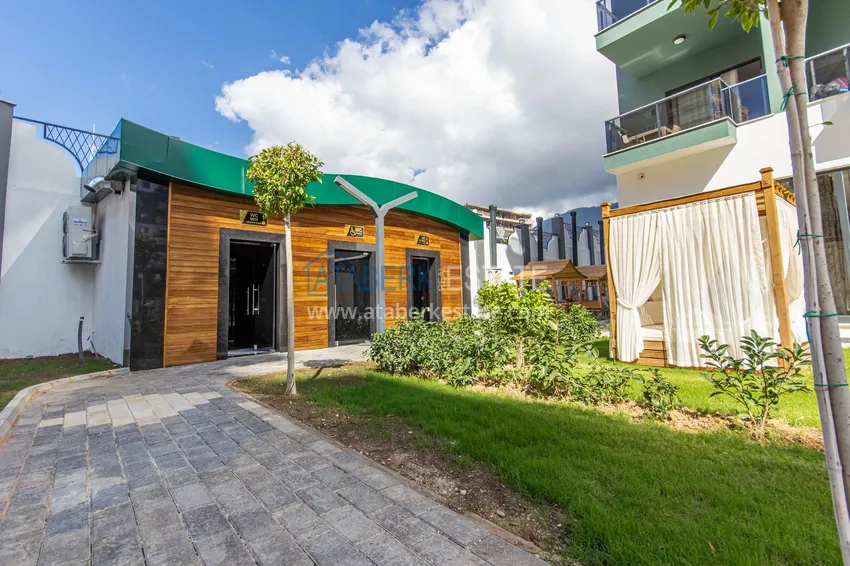 Furnished three-room apartment in Mahmutlar — in a resort-style complex 23