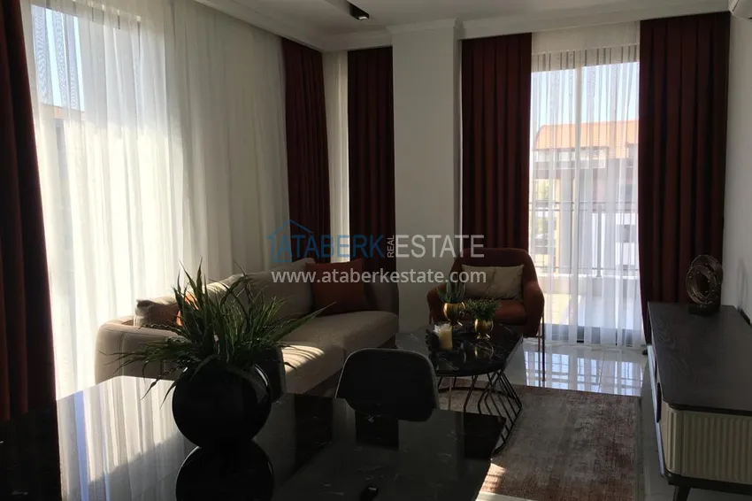 Purchase Apartment 2+1 in the Oba area - with luxury furniture and a view of the fortress 3