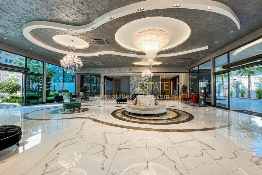 Furnished three-room apartment in Mahmutlar — in a resort-style complex 34