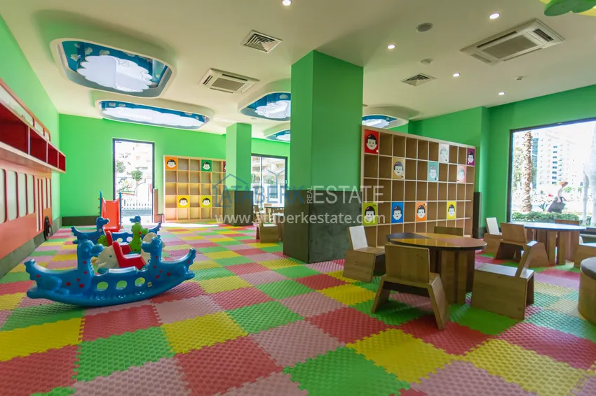 Furnished three-room apartment in Mahmutlar — in a resort-style complex 39