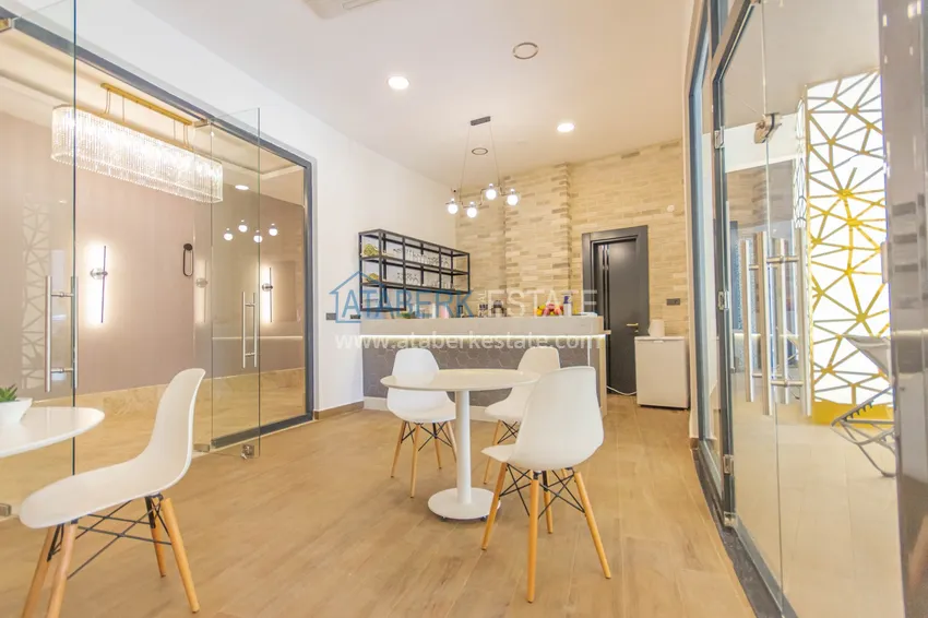 Furnished three-room apartment in Mahmutlar — in a resort-style complex 42