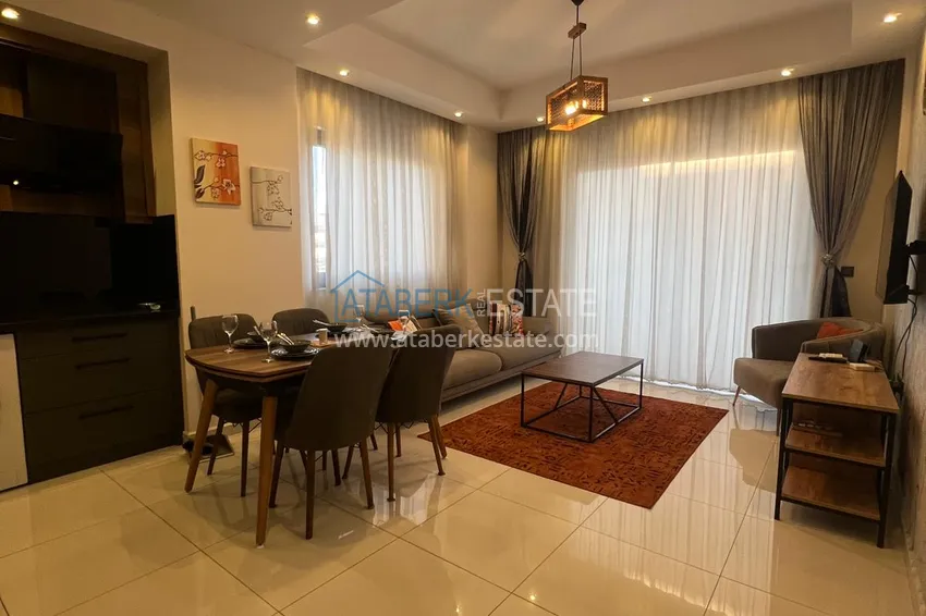 Purchase Furnished three-room apartment in Mahmutlar — in a resort-style complex 4