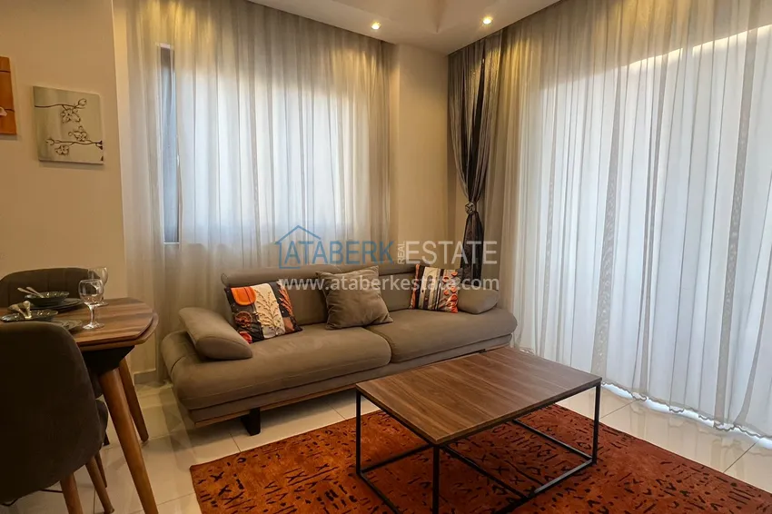 Purchase Furnished three-room apartment in Mahmutlar — in a resort-style complex 5