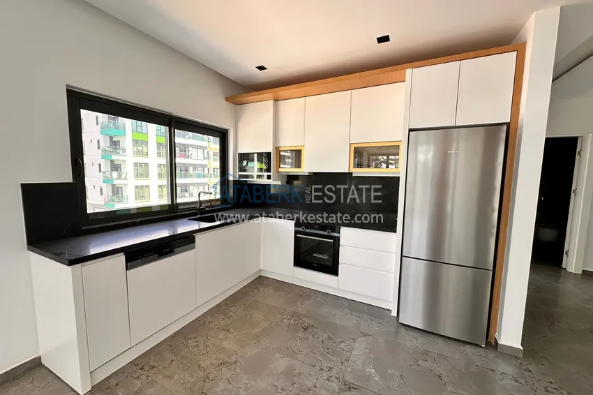 Purchase 2+1 apartment with sea view in Kargicak on the beachfront 5