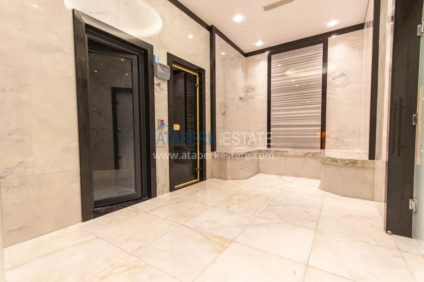 Furnished three-room apartment in Mahmutlar — in a resort-style complex 57