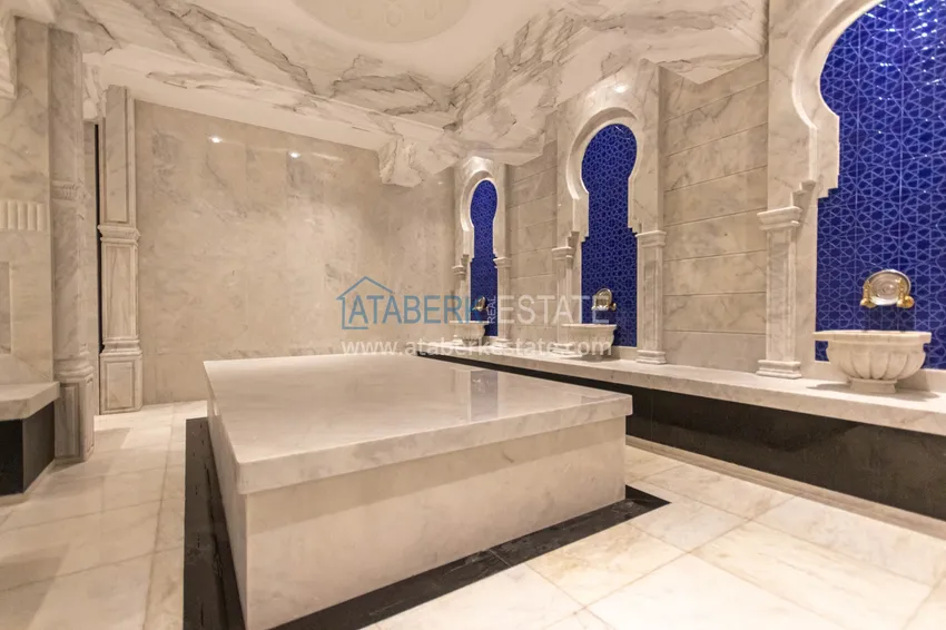 Furnished three-room apartment in Mahmutlar — in a resort-style complex 58