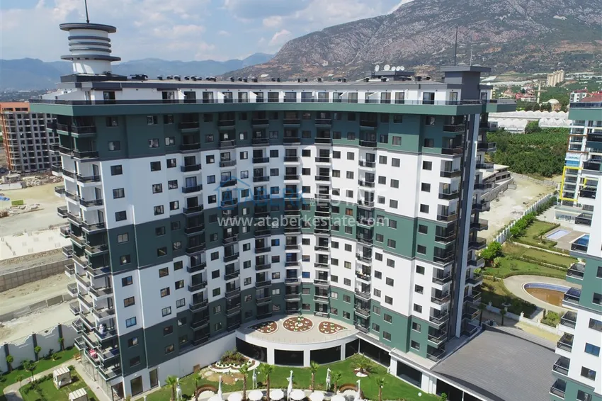 Furnished three-room apartment in Mahmutlar — in a resort-style complex 6