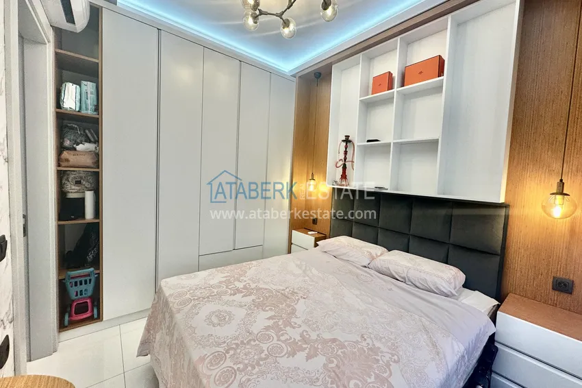 Purchase  One bedroom apartment in Alanya, Oba district - furnished and with a glazed balcony  6 