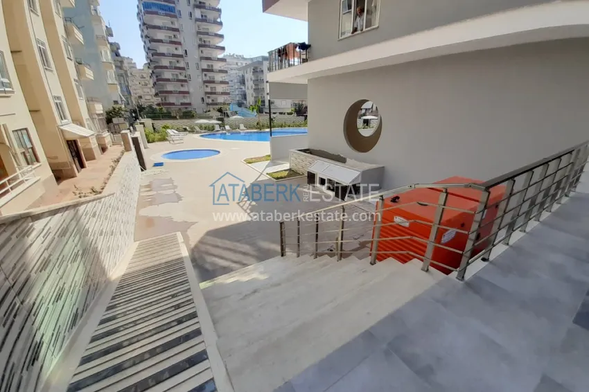 2+1 apartment with sea view in Mahmutlar — Tuesday market area 7 