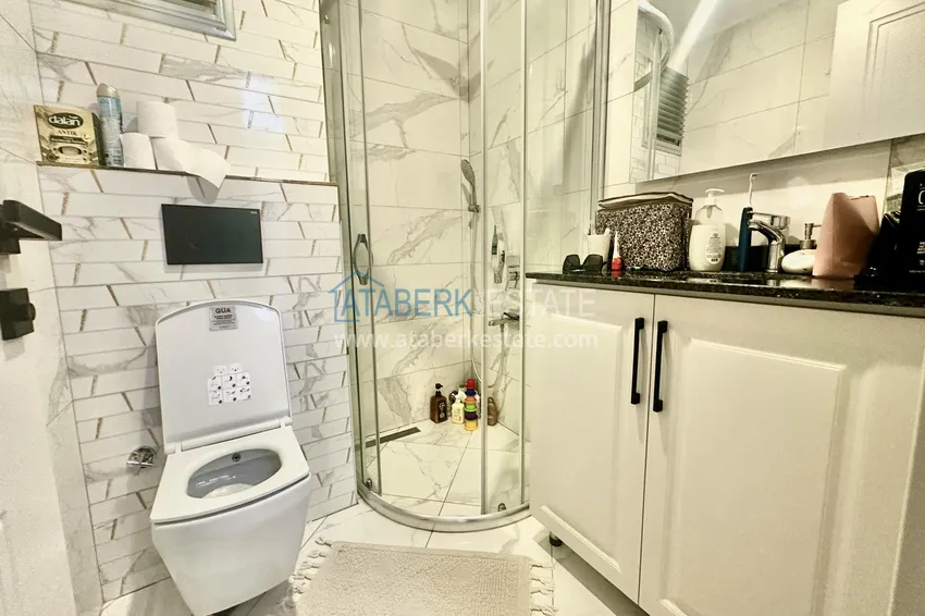 Purchase  One bedroom apartment in Alanya, Oba district - furnished and with a glazed balcony  7 