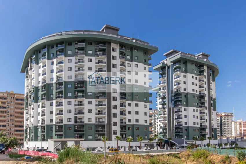 Furnished three-room apartment in Mahmutlar — in a resort-style complex 8