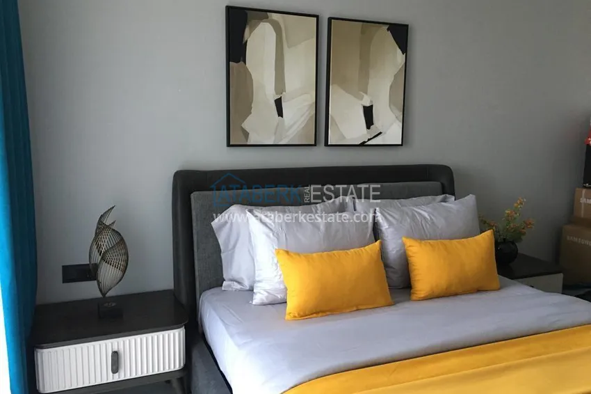 Purchase Apartment 2+1 in the Oba area - with luxury furniture and a view of the fortress 8