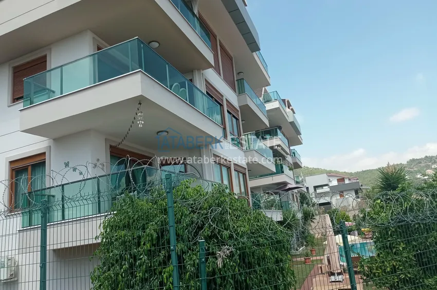 Garden duplex overlooking the sea and the fortress in the center of Alanya — suitable for citizenship and residence permits 12 