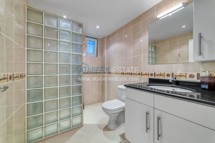 Purchase Apartment 3+1 in the Tepe area — furnished, sea view in an apart-villa. Property for a residence permit in Alanya 23 