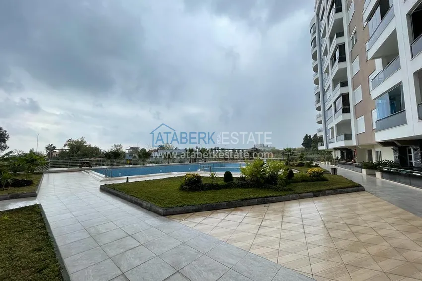 Furnished 2+1 apartment in Konyaalti, Arapsuyu - with access to the pool from the owner 3