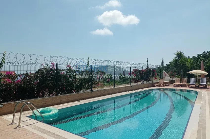 Garden duplex overlooking the sea and the fortress in the center of Alanya — suitable for citizenship and residence permits 8 