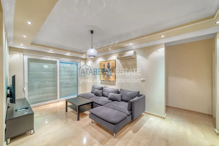 Purchase Apartment 3+1 in the Tepe area — furnished, sea view in an apart-villa. Property for a residence permit in Alanya 8 