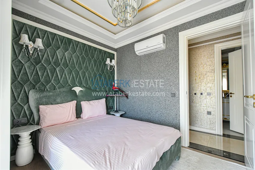 Purchase 2+1 apartment on the first line in Oba, Alanya - premium level, suitable for a residence permit 14 