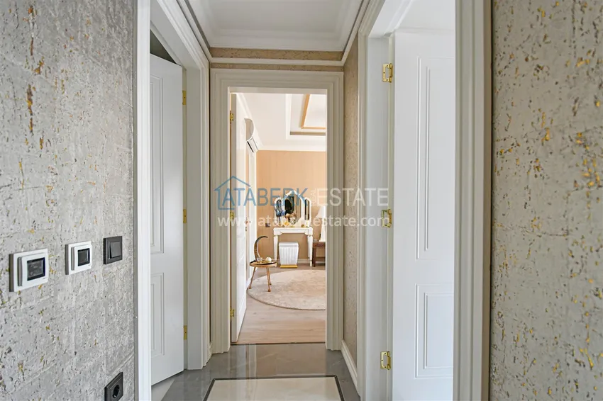 Purchase 2+1 apartment on the first line in Oba, Alanya - premium level, suitable for a residence permit 8 