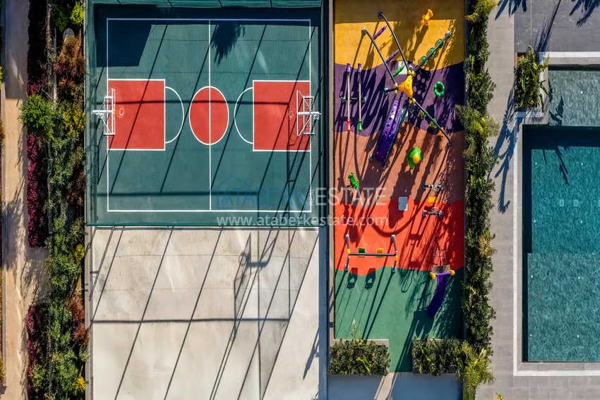 Real estate from a developer in Antalya - a comfortable residential complex in the Aksu district, Altintash 8