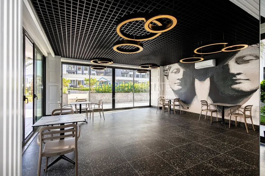 Two combined 1+1 apartments in the center of Alanya directly from the owner 19 