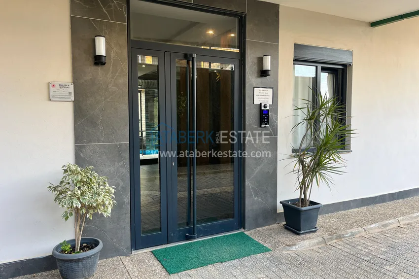 Furnished 1+1 apartment with mountain views in the Upper Oba area 10 