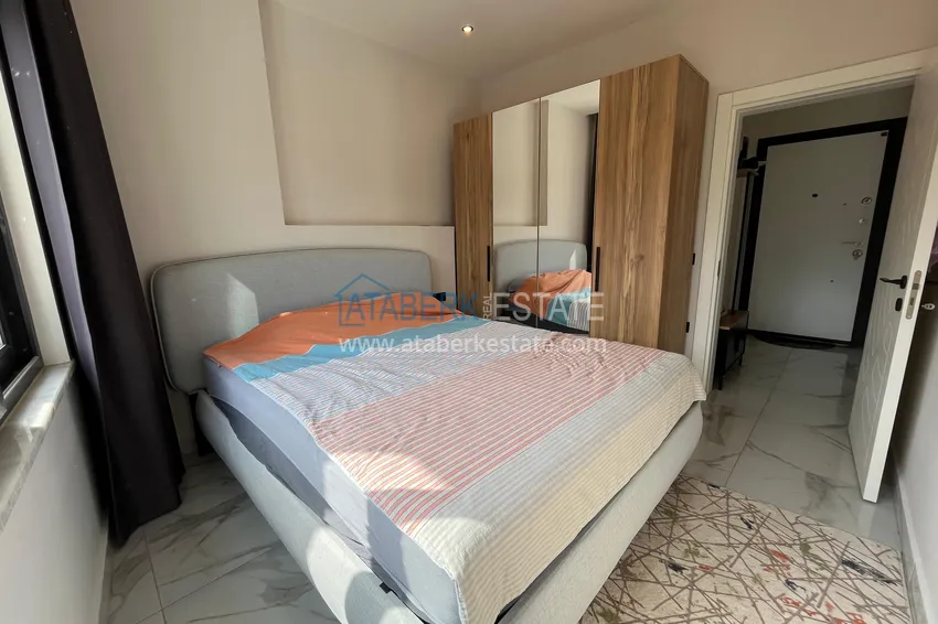 Purchase Furnished 1+1 apartment with mountain views in the Upper Oba area 10 