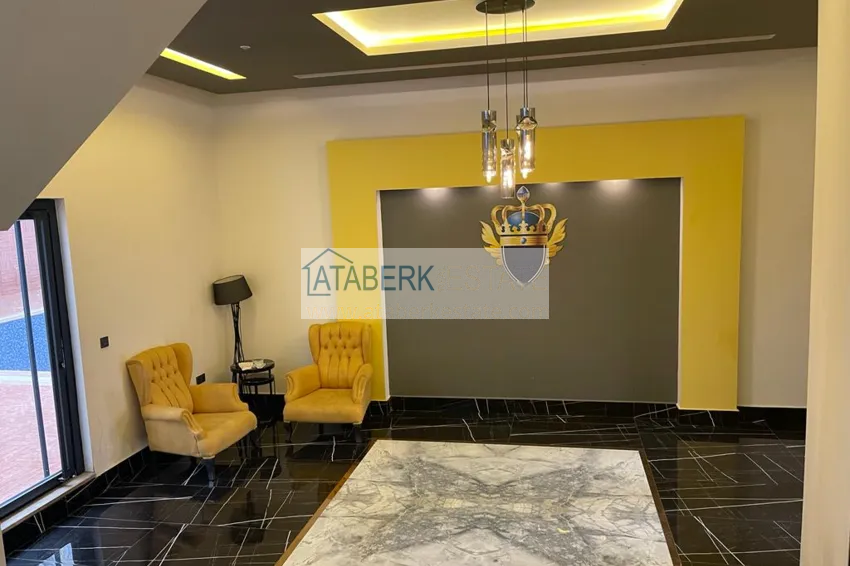 Turnkey 1+1 apartment in the center of Alanya — directly from the owner in a boutique complex 12 