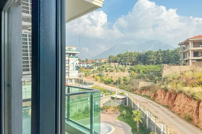 Purchase Furnished 1+1 apartment with mountain views in the Upper Oba area 13 