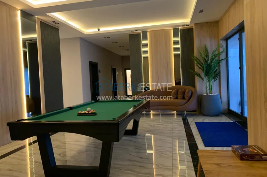 Long-term rent in Mahmutlar - furnished 1+1 apartment in a C4 resort complex 14