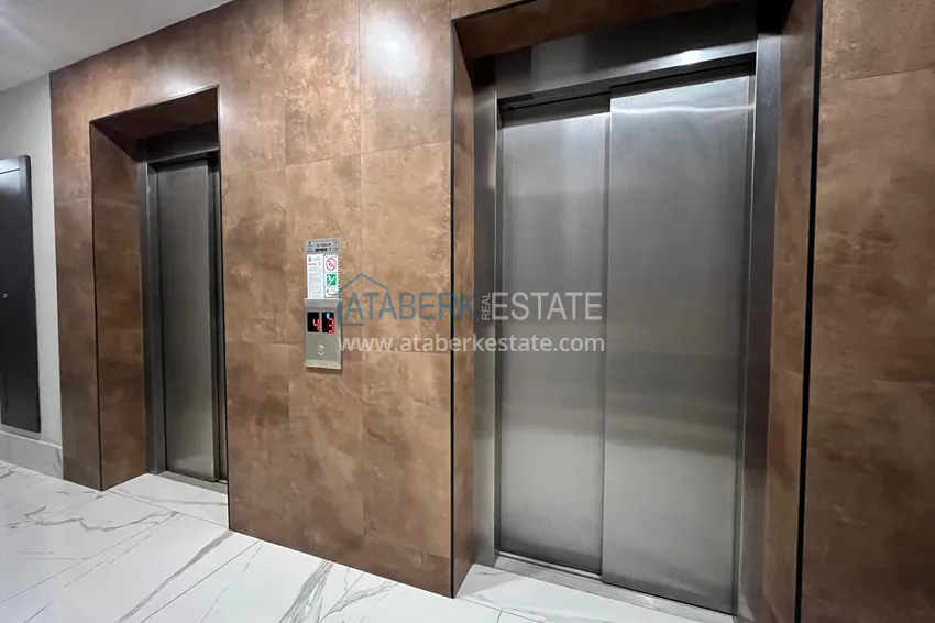 Furnished 1+1 apartment with mountain views in the Upper Oba area 14 