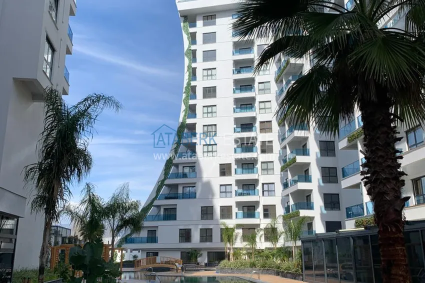 Long-term rent in Mahmutlar - furnished 1+1 apartment in a C4 resort complex 1