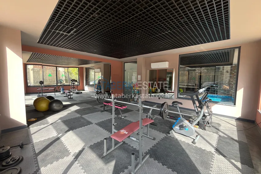 Furnished 1+1 apartment with mountain views in the Upper Oba area 17 