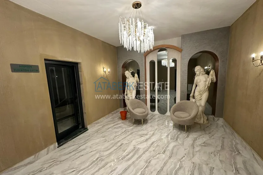 Long-term rent in Mahmutlar - furnished 1+1 apartment in a C4 resort complex 19