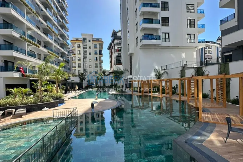 Long-term rent in Mahmutlar - furnished 1+1 apartment in a C4 resort complex 4