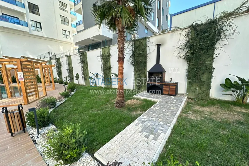 Long-term rent in Mahmutlar - furnished 1+1 apartment in a C4 resort complex 8